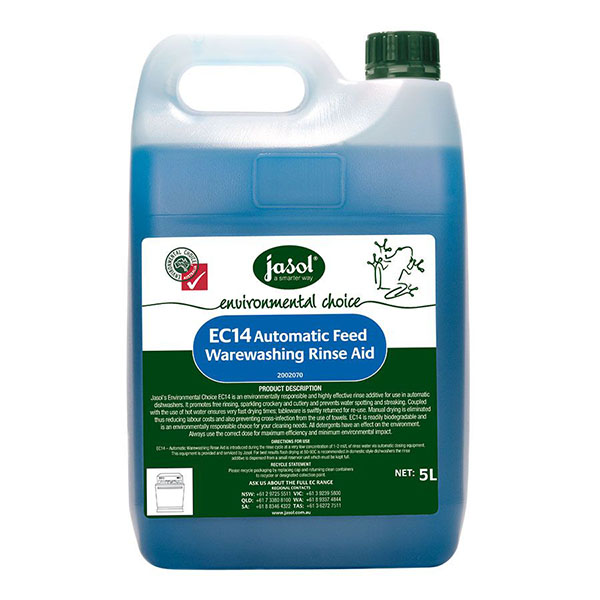 Jasol Enviro Auto Warewash Rinse Aid