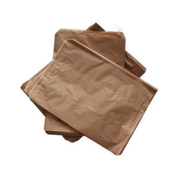 Flat Brown Bags